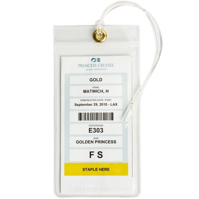 luggage tags Princess Cruises Cruise Critic Community